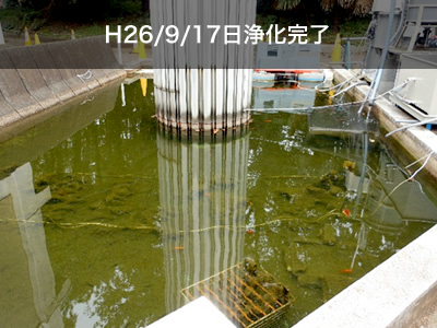 H26/9/17日浄化完了